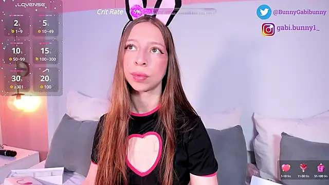 gabi bunny online show from 31, 12, 2024