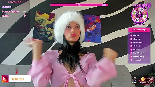 Lilith Zen online show from 15, 11, 2025