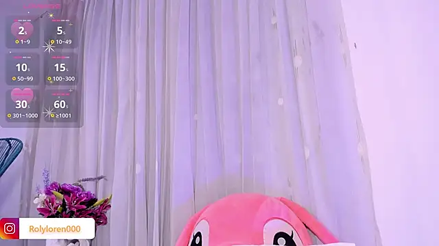 RolyLoren online show from 8, 2, 2025