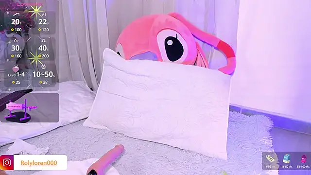 RolyLoren online show from 8, 2, 2025