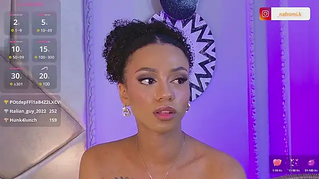 Snapshot of Nahomi_King chatting on 14, 2, 2025 Nahomi King online show from 14, 2, 2025