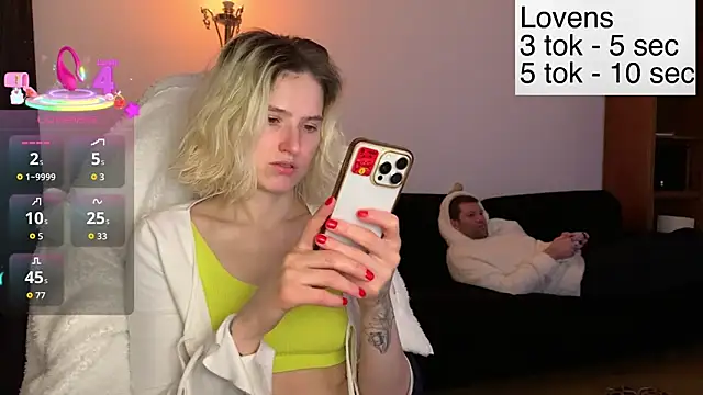 Sexy Sweets online show from 18, 1, 2026