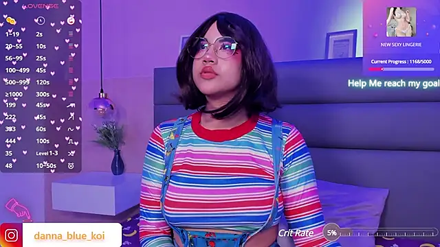 blue koi online show from 19, 1, 2025