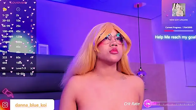 blue koi online show from 20, 1, 2025