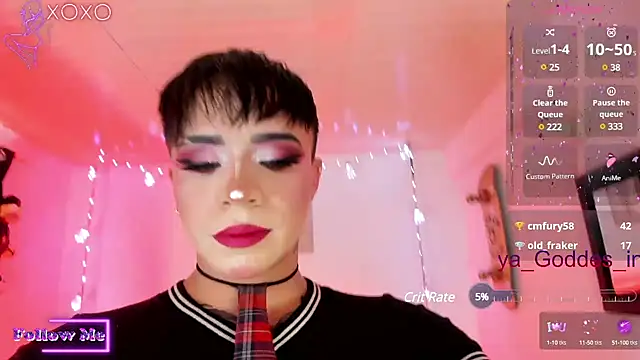 freya goddes  online show from 14, 12, 2024