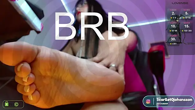 Miss scarllet  online show from 15, 1, 2025