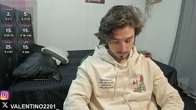 Snapshot of Valentino_Xander chatting on 2, 10, 2025 Valentino Xander online show from 2, 10, 2025