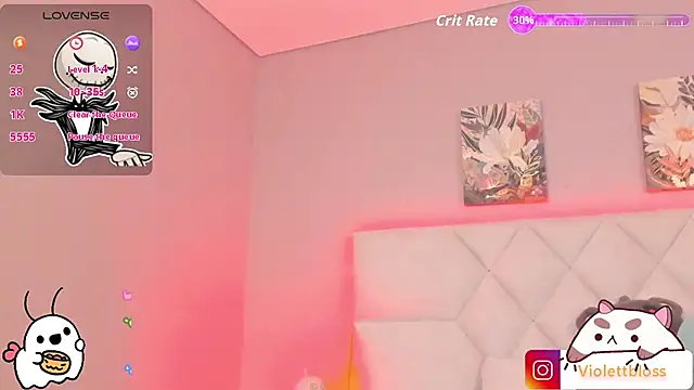 Violettbloss online show from 1, 11, 2025