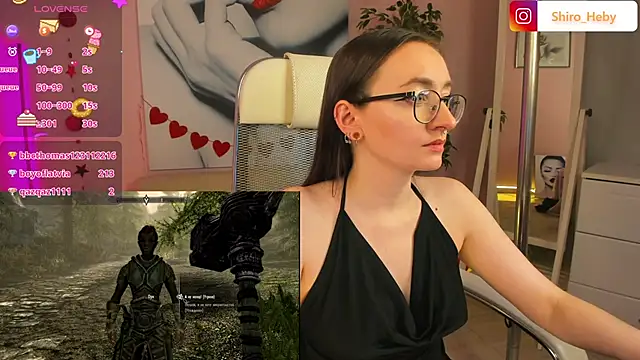 ShiroHeby online show from 2, 3, 2025