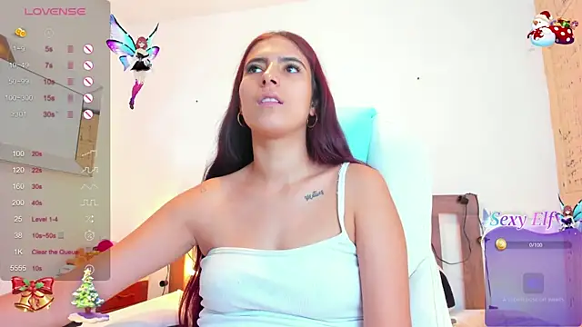 Snapshot of Dalila-1x chatting on 23, 12, 2024 Dalila-1x online show from 23, 12, 2024