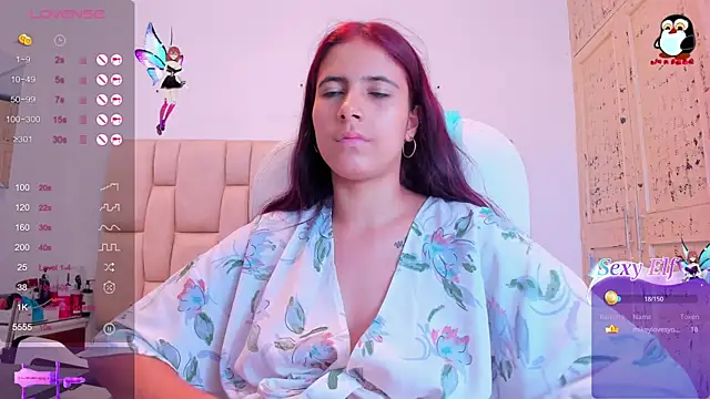 Snapshot of Dalila-1x chatting on 1, 2, 2025 Dalila-1x online show from 1, 2, 2025