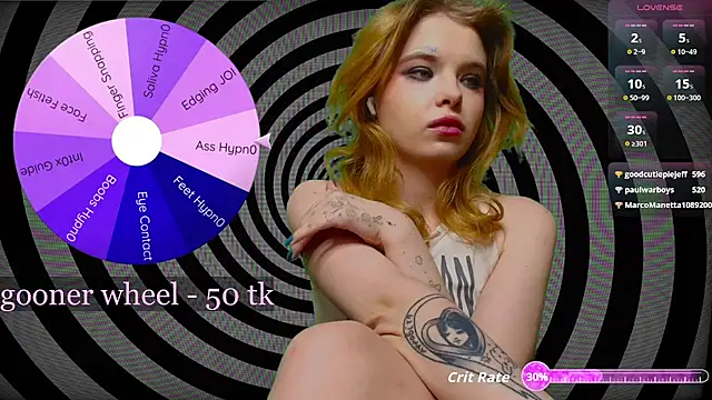 MisssLola online show from 19, 4, 2026