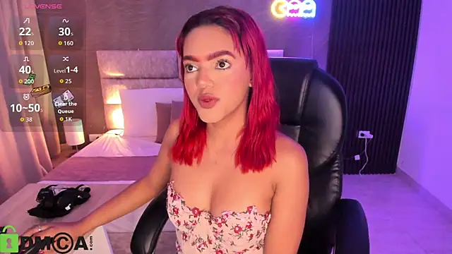 Cristal  adams online show from 6, 10, 2025