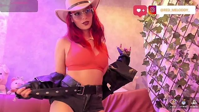 Snapshot of RedMeloddy chatting on 13, 2, 2026 RedMeloddy online show from 13, 2, 2026