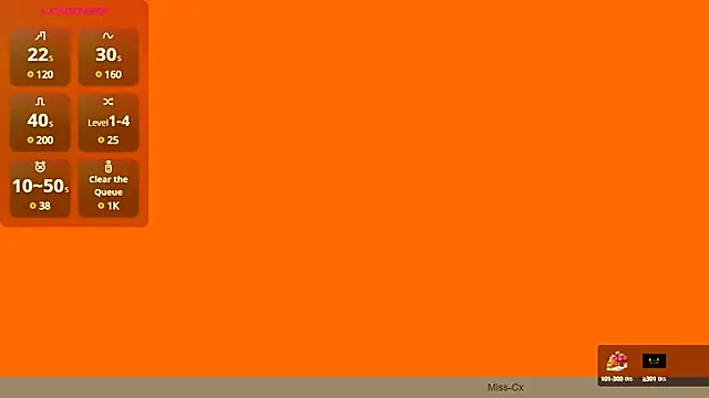 Snapshot of Miss-Cx chatting on 9, 2, 2025 Miss-Cx online show from 9, 2, 2025