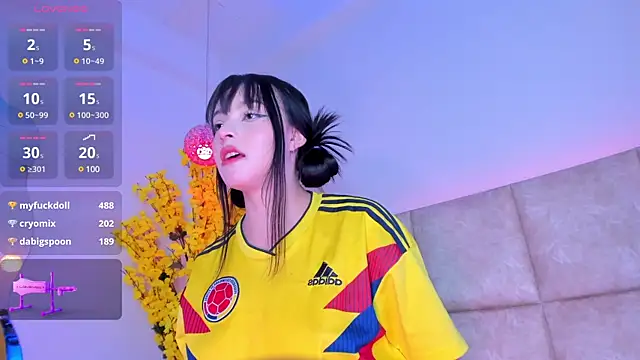 Snapshot of Doyeon_Dae chatting on 22, 3, 2025 Doyeon Dae online show from 22, 3, 2025