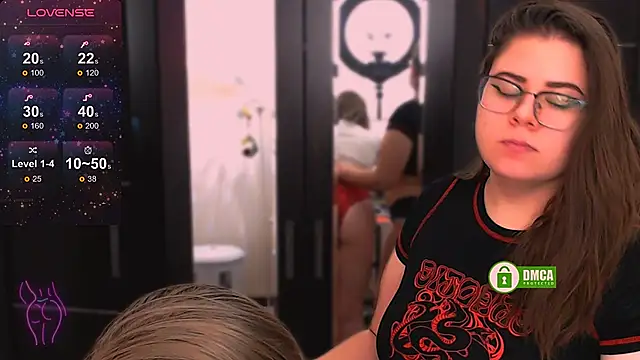 EvaAndLilith online show from 10, 3, 2026