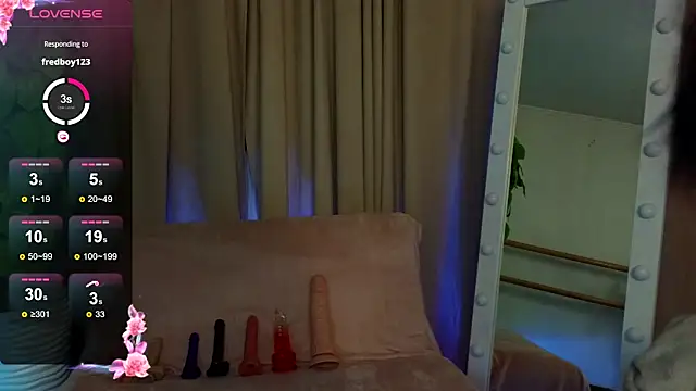 Dark Lola  online show from 2, 3, 2025