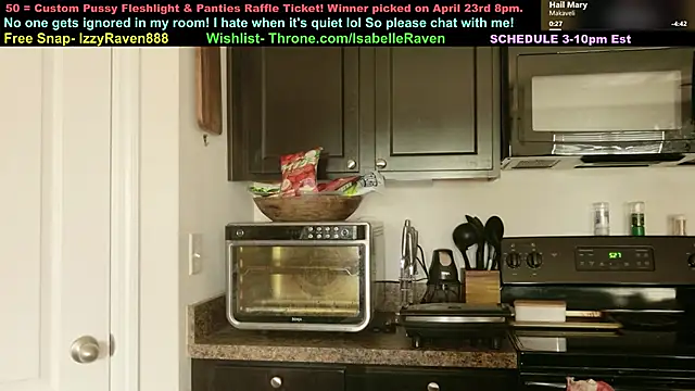 IsabelleRaven online show from 20, 4, 2026