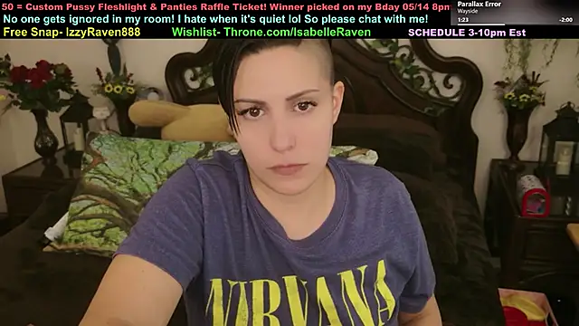 IsabelleRaven online show from 21, 4, 2026