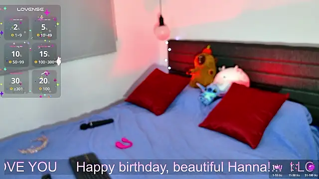 cutehanna1 online show from 15, 1, 2026