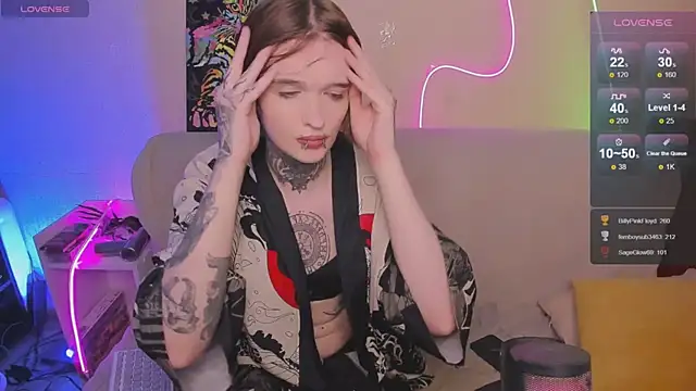 Simona Rain online show from 10, 4, 2026