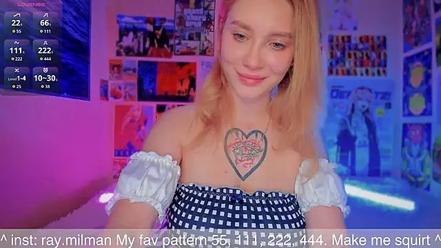 Snapshot of AliceMilman chatting on 18, 9, 2025 AliceMilman online show from 18, 9, 2025