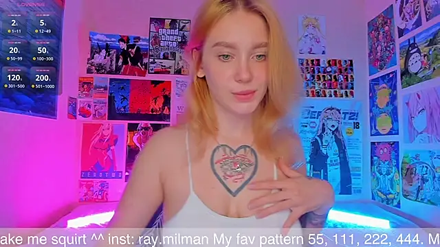 Snapshot of AliceMilman chatting on 22, 9, 2025 AliceMilman online show from 22, 9, 2025