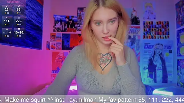 Snapshot of AliceMilman chatting on 26, 9, 2025 AliceMilman online show from 26, 9, 2025