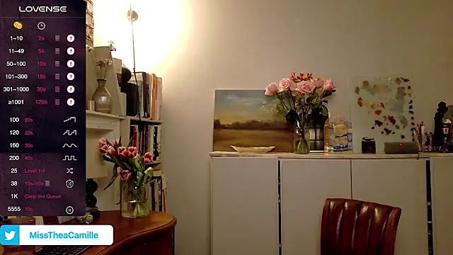 MissTheaCamille online show from 23, 3, 2025
