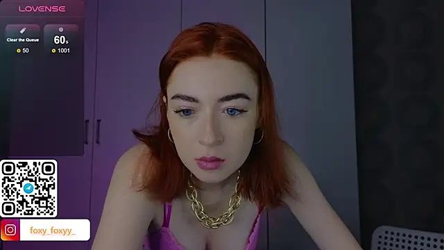 Snapshot of Cuteroxyfoxy chatting on 16, 1, 2026 Cuteroxyfoxy online show from 16, 1, 2026