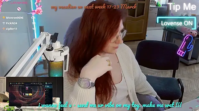 LesyaOxi online show from 16, 3, 2025