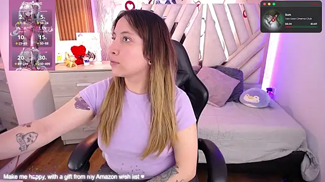 NyxAndria 1 online show from 7, 4, 2026