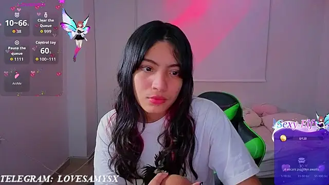 Snapshot of Lovelyamyy chatting on 21, 4, 2026 Lovelyamyy online show from 21, 4, 2026