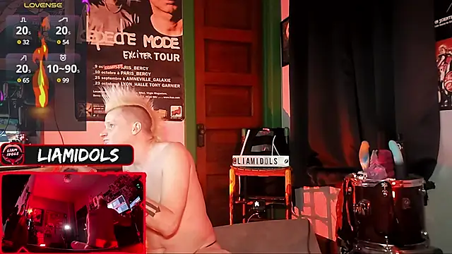 LiamIdols online show from 21, 1, 2025