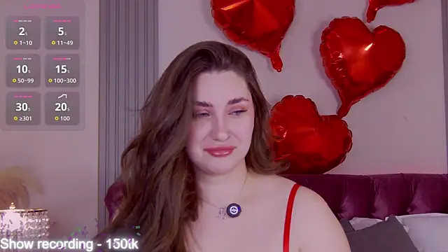 KiraBarlows online show from 10, 3, 2026