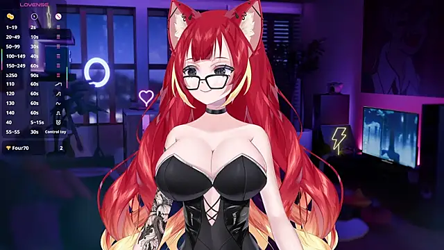 LewdKira VT online show from 3, 2, 2025