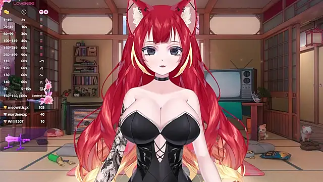 LewdKira VT online show from 18, 2, 2025