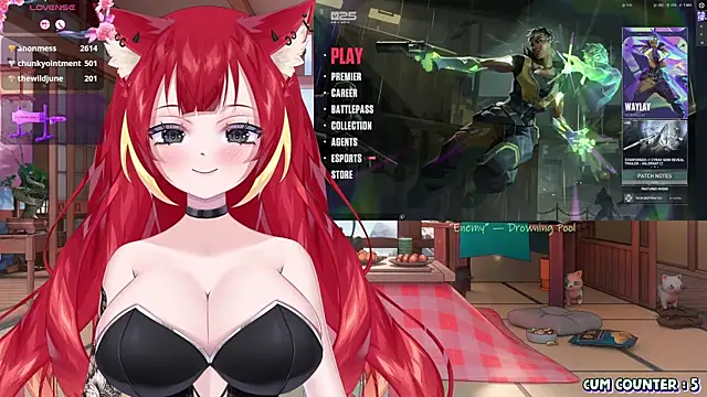 LewdKira VT online show from 16, 3, 2025