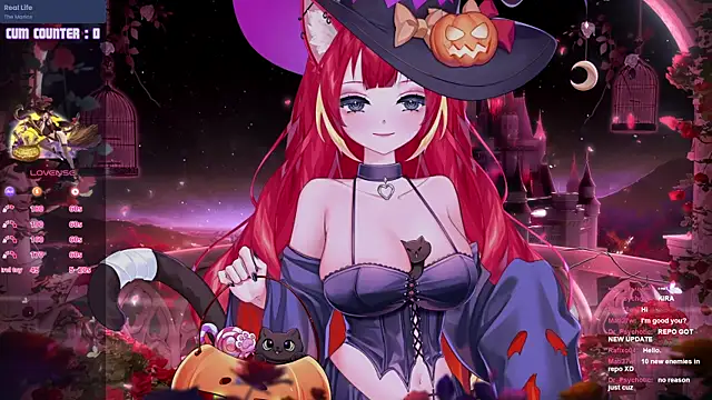 LewdKira VT online show from 30, 10, 2025