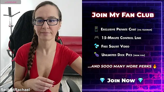 RedHotRachael online show from 13, 11, 2025