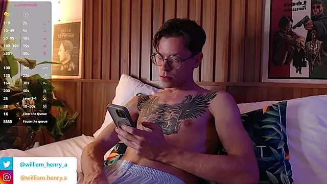 William Henry  online show from 6, 1, 2026