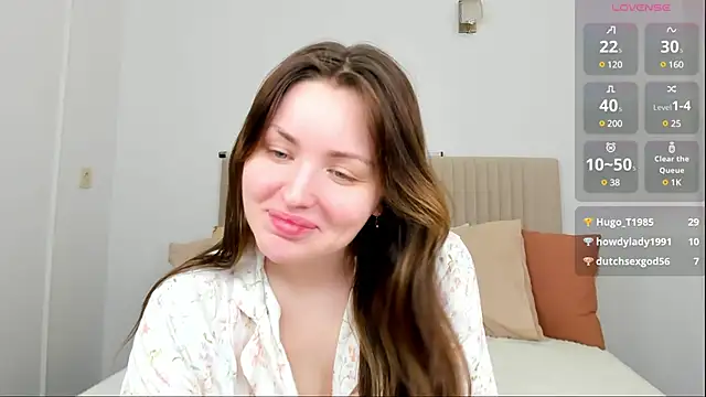 Lora Rosee online show from 22, 2, 2025