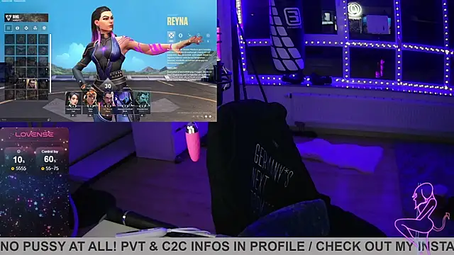 Gamergirl-Linela online show from 10, 2, 2025