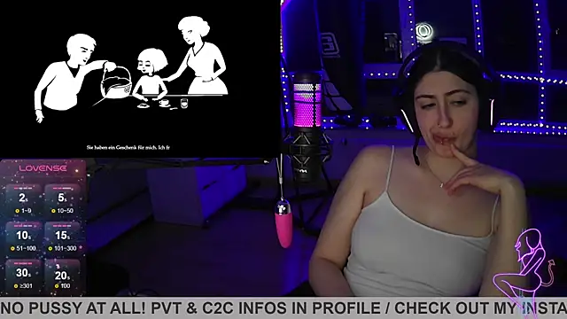 Gamergirl-Linela online show from 11, 2, 2025
