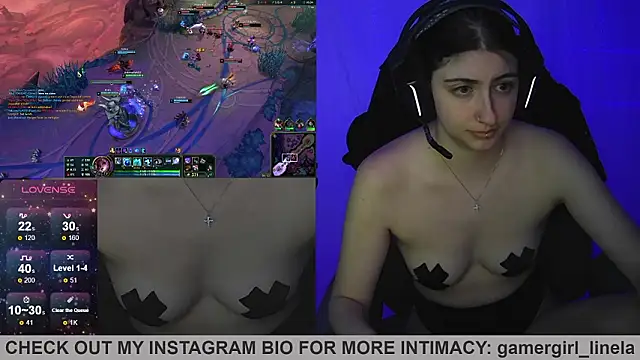 Gamergirl-Linela online show from 16, 1, 2026