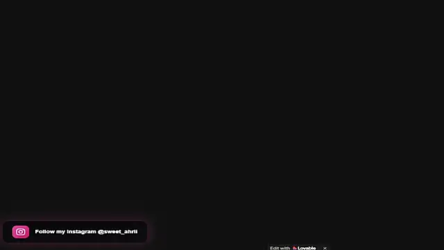 Snapshot of AhriSweet_ chatting on 29, 4, 2026 AhriSweet online show from 29, 4, 2026