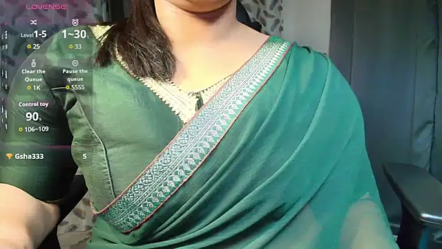 Snapshot of _Lisha_ chatting on 23, 9, 2025 Lisha online show from 23, 9, 2025