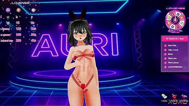 Auri Hikaru online show from 18, 2, 2026
