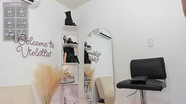 violetta pretty online show from 3, 3, 2026